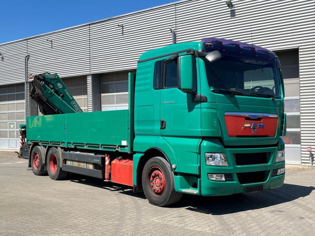 MAN TG-X 26.440 6x2-2 BL Pritsche Heckkran Fassi 360 - Nákladní automobil valníkový/ Plošinový, Auto s hydraulickou rukou: obrázek 2 MAN TG-X 26.440 6x2-2 BL Pritsche Heckkran Fassi 360 - Nákladní automobil valníkový/ Plošinový, Auto s hydraulickou rukou: obrázek 2