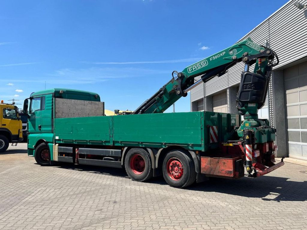 MAN TG-X 26.440 6x2-2 BL Pritsche Heckkran Fassi 360 - Auto s hydraulickou rukou: obrázek 3 MAN TG-X 26.440 6x2-2 BL Pritsche Heckkran Fassi 360 - Auto s hydraulickou rukou: obrázek 3
