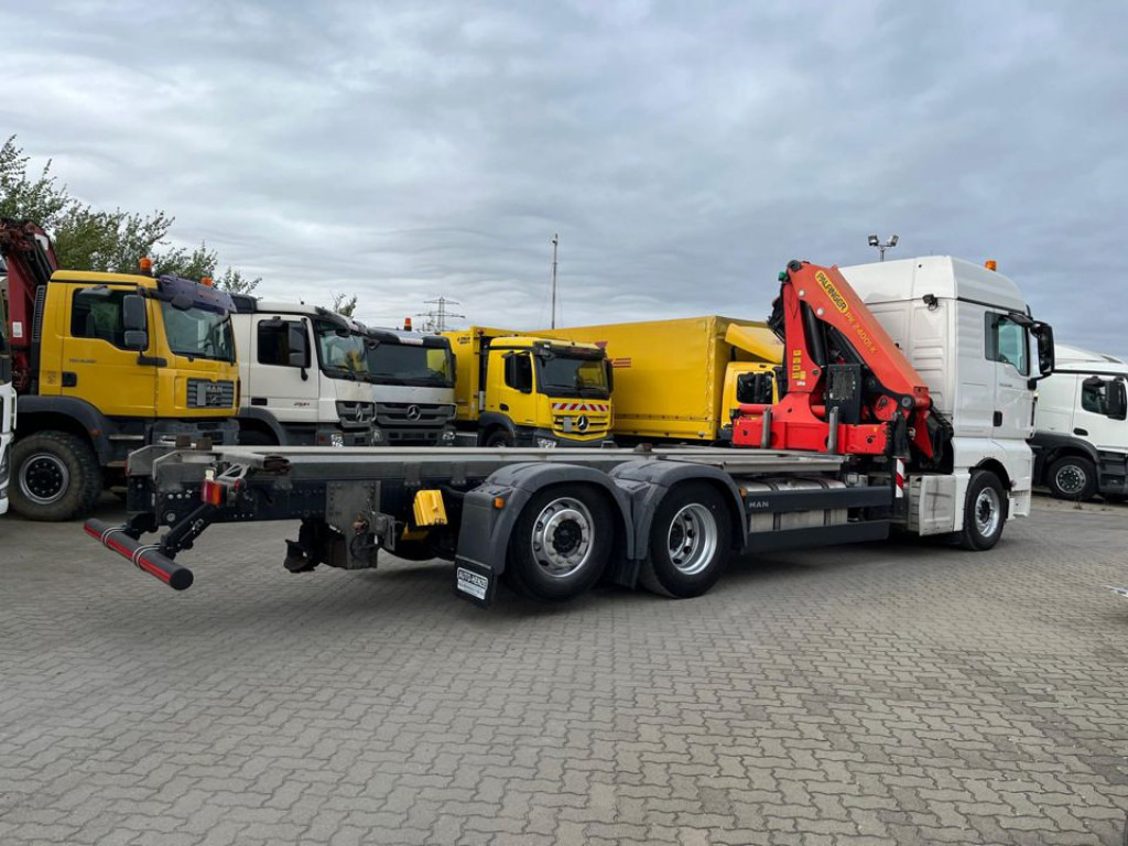 Nákladní automobil valníkový/ Plošinový, Auto s hydraulickou rukou MAN TG-X 26.460 6x2-2 BL Pritsche Kran PK 24.001 Funk Lenk: obrázek 12