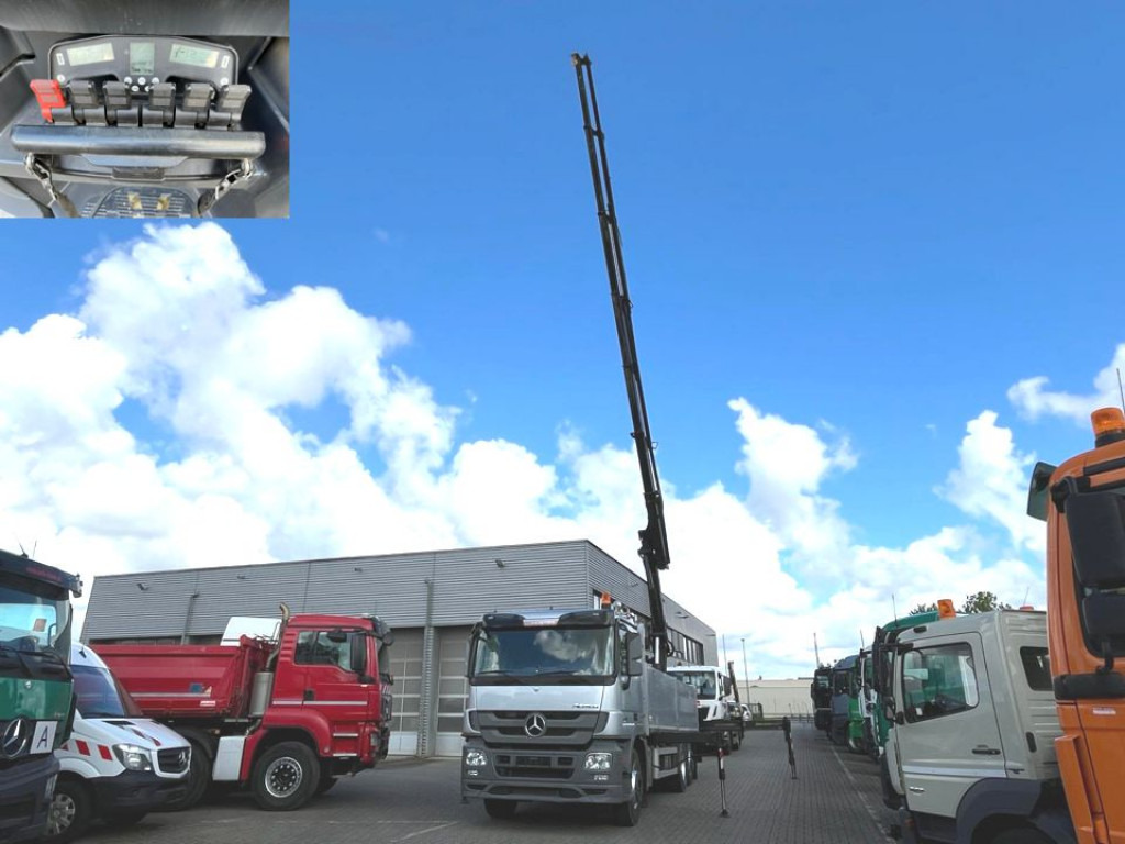 Nákladní automobil valníkový/ Plošinový, Auto s hydraulickou rukou MERCEDES-BENZ Actros 2546 L 6x2 Pritsche Heckkran Hiab 288 6xhyd: obrázek 10 Nákladní automobil valníkový/ Plošinový, Auto s hydraulickou rukou MERCEDES-BENZ Actros 2546 L 6x2 Pritsche Heckkran Hiab 288 6xhyd: obrázek 10