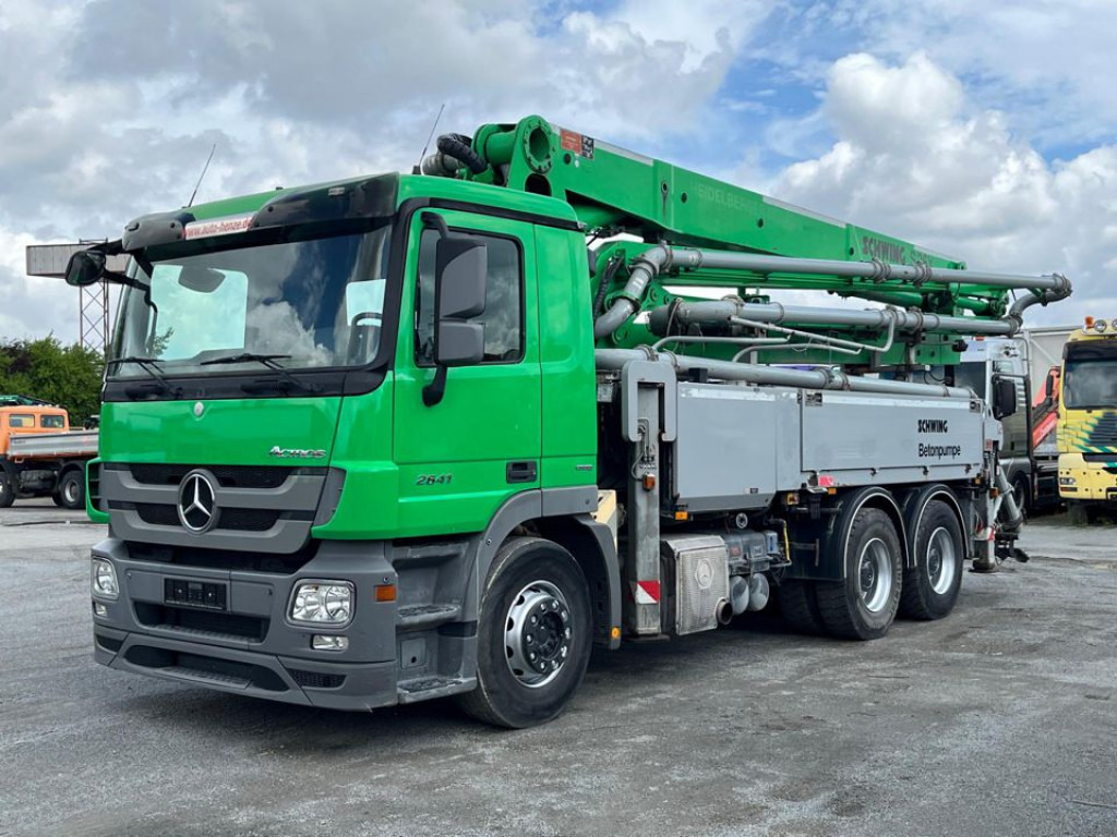 Autočerpadlo MERCEDES-BENZ Actros 2641 6x4 Betonpumpe Schwing S 36 X nur 2786h: obrázek 8 Autočerpadlo MERCEDES-BENZ Actros 2641 6x4 Betonpumpe Schwing S 36 X nur 2786h: obrázek 8