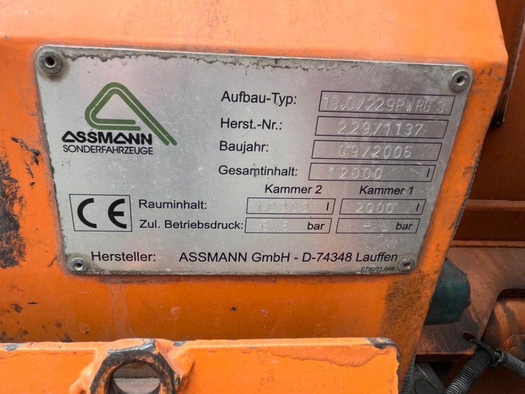 MERCEDES-BENZ Actros 2644 L 6x4 Saug + Spülwagen Kombi Saug+Spül super Zustand - Čistič odpadových jam: obrázek 3 MERCEDES-BENZ Actros 2644 L 6x4 Saug + Spülwagen Kombi Saug+Spül super Zustand - Čistič odpadových jam: obrázek 3