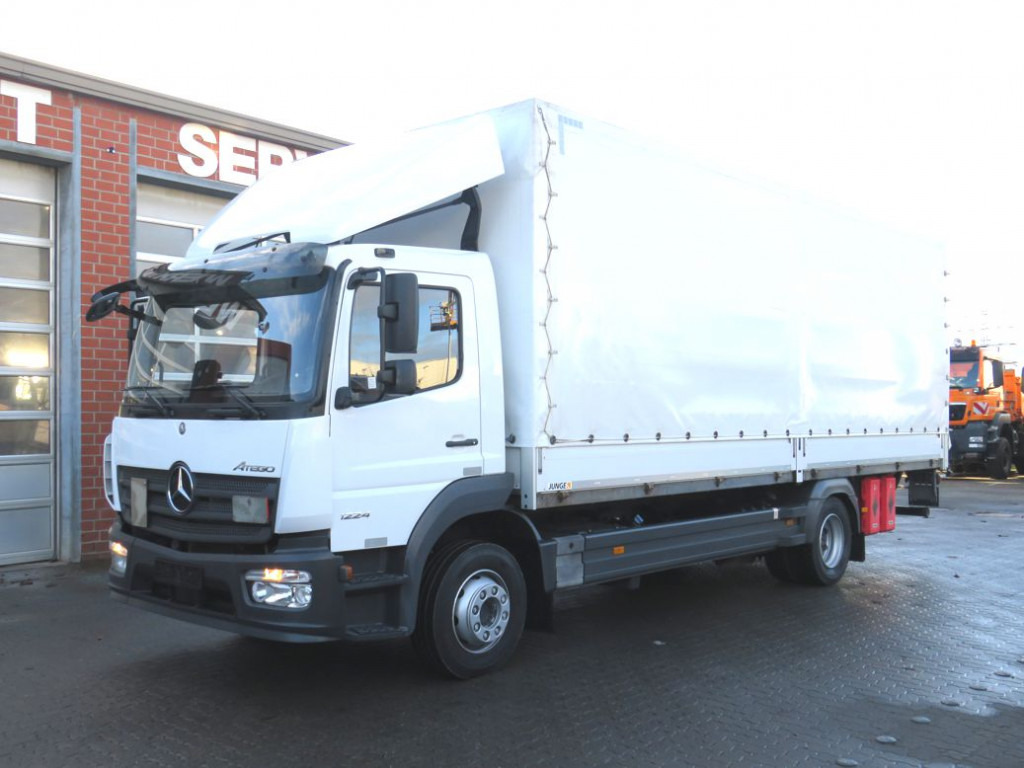MERCEDES-BENZ Atego 1224 L  Pritsche LBW LBW 1.5to - Plachtový nákladní auto: obrázek 1 MERCEDES-BENZ Atego 1224 L  Pritsche LBW LBW 1.5to - Plachtový nákladní auto: obrázek 1