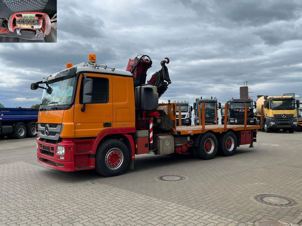 Mercedes-Benz Actros 2646 L 6x4 Pritsche Kran Fassi 450 45m/t Mercedes-Benz Actros 2646 L 6x4 Pritsche Kran Fassi 450 45m/t - Auto s hydraulickou rukou, Nákladní automobil valníkový/ Plošinový: obrázek 3 Mercedes-Benz Actros 2646 L 6x4 Pritsche Kran Fassi 450 45m/t Mercedes-Benz Actros 2646 L 6x4 Pritsche Kran Fassi 450 45m/t - Auto s hydraulickou rukou, Nákladní automobil valníkový/ Plošinový: obrázek 3