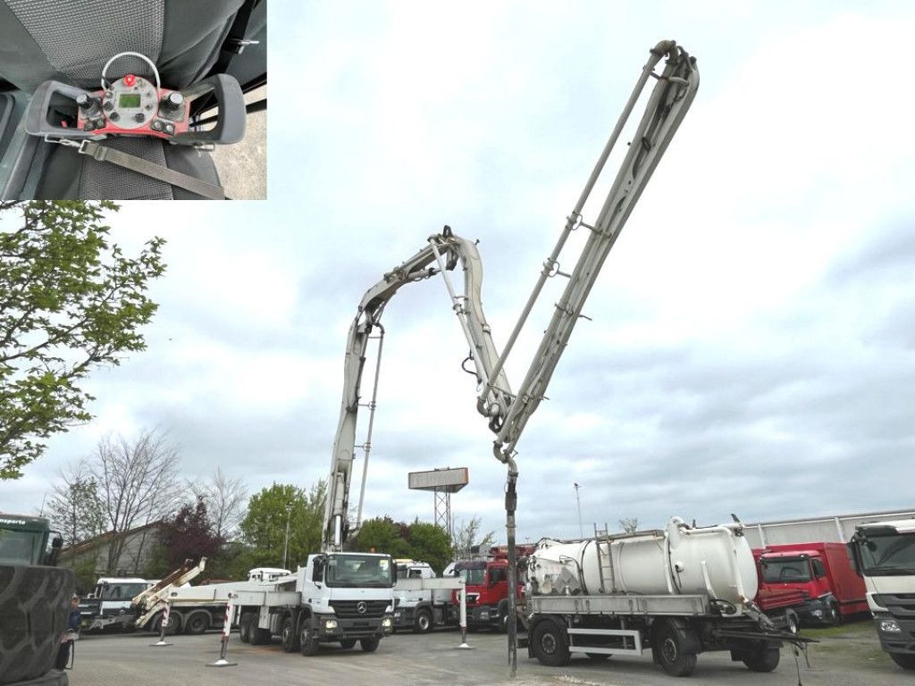 Mercedes-Benz Actros 3241 B 8x4 Betonpumpe Putzmeister 42m - Autočerpadlo: obrázek 4 Mercedes-Benz Actros 3241 B 8x4 Betonpumpe Putzmeister 42m - Autočerpadlo: obrázek 4