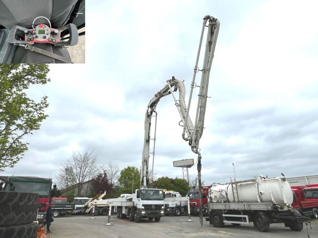 Mercedes-Benz Actros 3241 B 8x4 Betonpumpe Putzmeister 42m - Autočerpadlo: obrázek 1 Mercedes-Benz Actros 3241 B 8x4 Betonpumpe Putzmeister 42m - Autočerpadlo: obrázek 1