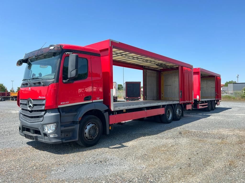 Mercedes-Benz Antos 2540 L 6x2 Pritsche LBW Getränke 8,2m, 2to - Plachtový nákladní auto: obrázek 5 Mercedes-Benz Antos 2540 L 6x2 Pritsche LBW Getränke 8,2m, 2to - Plachtový nákladní auto: obrázek 5