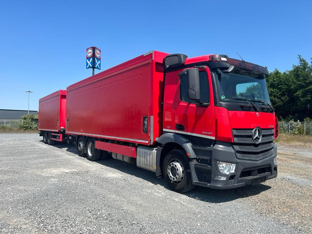 Mercedes-Benz Antos 2540 L 6x2 Pritsche LBW Getränke 8,2m, 2to - Plachtový nákladní auto: obrázek 2 Mercedes-Benz Antos 2540 L 6x2 Pritsche LBW Getränke 8,2m, 2to - Plachtový nákladní auto: obrázek 2