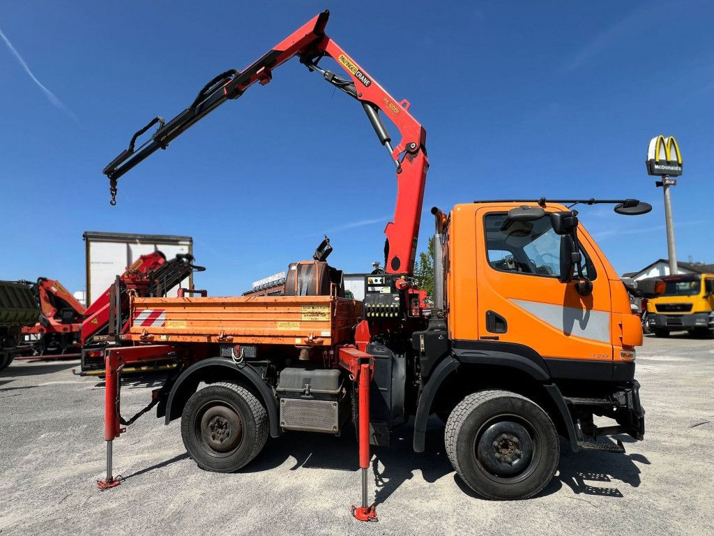 Mercedes-Benz Unimog U20 2-Achs Allradkipper Kran Palfinger Kr - Sklápěč, Auto s hydraulickou rukou: obrázek 3 Mercedes-Benz Unimog U20 2-Achs Allradkipper Kran Palfinger Kr - Sklápěč, Auto s hydraulickou rukou: obrázek 3