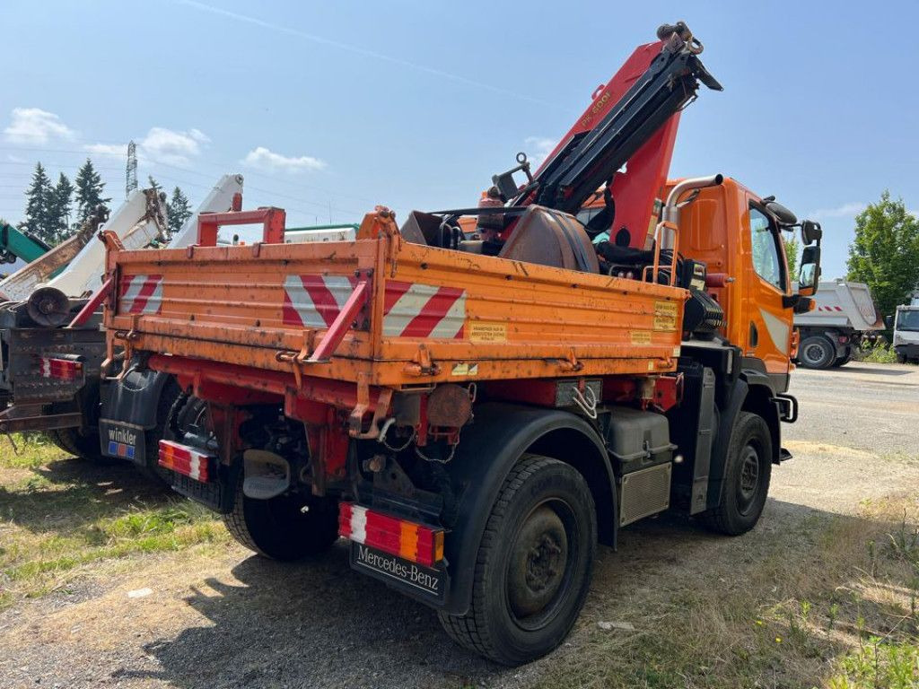 Mercedes-Benz Unimog U20 2-Achs Allradkipper Kran Palfinger Kr - Sklápěč, Auto s hydraulickou rukou: obrázek 4 Mercedes-Benz Unimog U20 2-Achs Allradkipper Kran Palfinger Kr - Sklápěč, Auto s hydraulickou rukou: obrázek 4