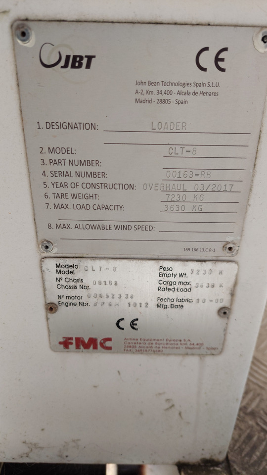 CLT-8 Speedloader FMC - Nakladač kontejnerů/ Palet: obrázek 2 CLT-8 Speedloader FMC - Nakladač kontejnerů/ Palet: obrázek 2