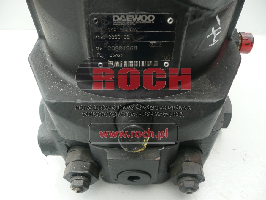 DAEWOO 2060103 2401-6292A 05W23 - Hydraulický motor pro Pásové rýpadlo: obrázek 2 DAEWOO 2060103 2401-6292A 05W23 - Hydraulický motor pro Pásové rýpadlo: obrázek 2