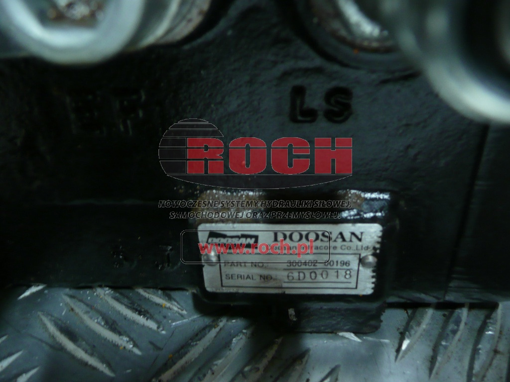 DOOSAN 300402-00196 - 1 SEKCYJNY + 410104-00141C 160205 - Hydraulický ventil: obrázek 1 DOOSAN 300402-00196 - 1 SEKCYJNY + 410104-00141C 160205 - Hydraulický ventil: obrázek 1