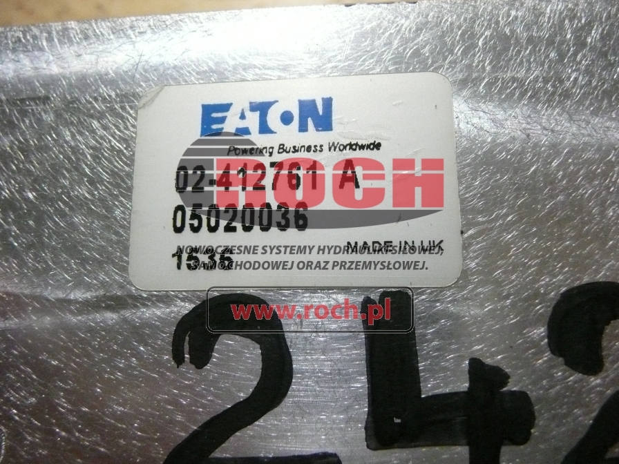 EATON 02-412761A 05020036 1536 02-320576-C - Hydraulický ventil: obrázek 2 EATON 02-412761A 05020036 1536 02-320576-C - Hydraulický ventil: obrázek 2