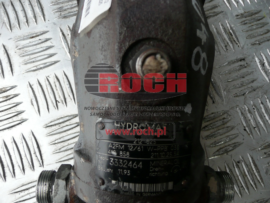 HYDROMATIK A2FM12/61W-PPB030 4..858 211.10.25.54 212825 - Hydraulický motor: obrázek 1 HYDROMATIK A2FM12/61W-PPB030 4..858 211.10.25.54 212825 - Hydraulický motor: obrázek 1