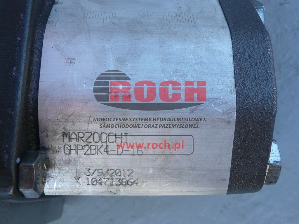MARZOCCHI GHP2BK4-D-16 - Hydraulické čerpadlo: obrázek 2 MARZOCCHI GHP2BK4-D-16 - Hydraulické čerpadlo: obrázek 2