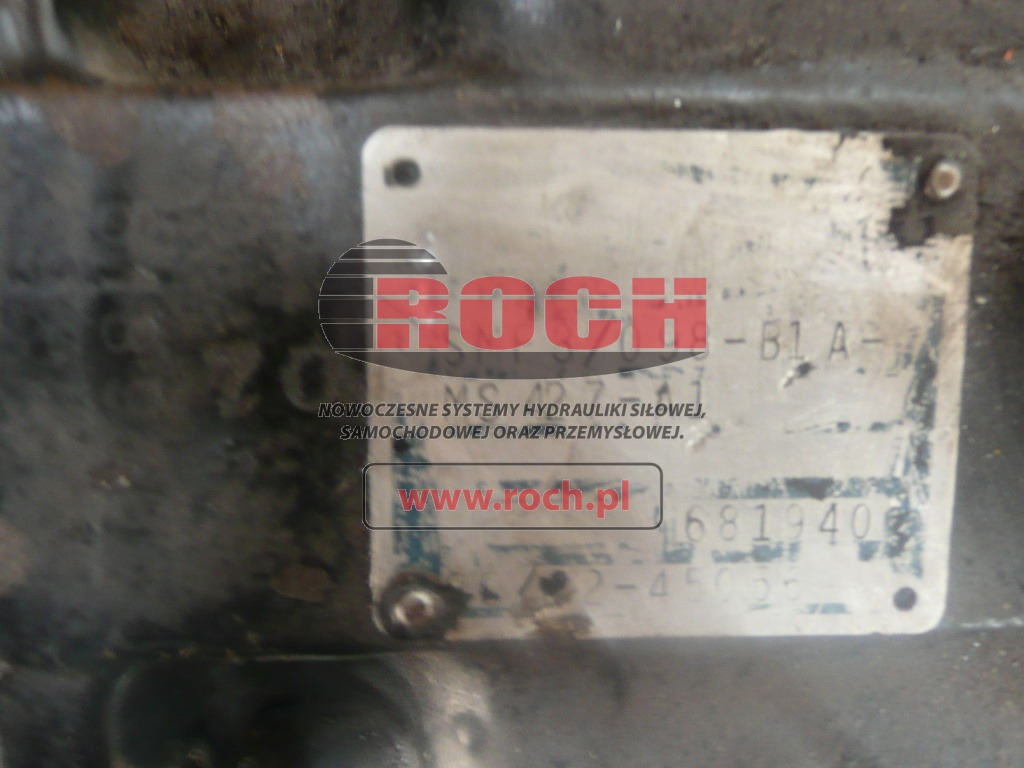 SAUER SMF3/098-B1A-MS427-A1 681940 86/12-45036 - Hydraulický motor: obrázek 2 SAUER SMF3/098-B1A-MS427-A1 681940 86/12-45036 - Hydraulický motor: obrázek 2