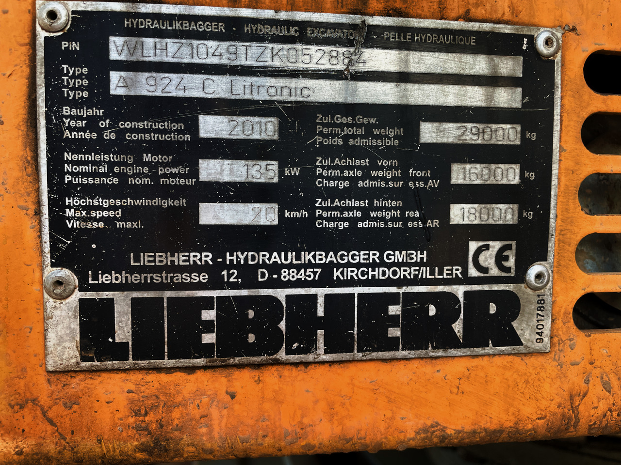 Stavební technika LIEBHERR A924C LITRONIC: obrázek 6