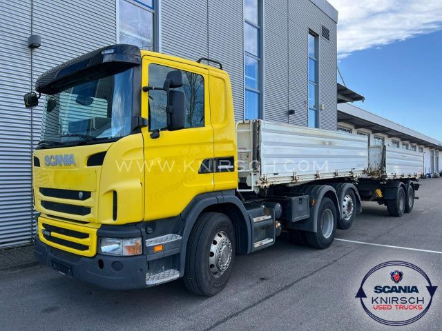 Scania G420LB6X24MNA Liftachse mirt Tandemanhänger - Sklápěč: obrázek 1 Scania G420LB6X24MNA Liftachse mirt Tandemanhänger - Sklápěč: obrázek 1