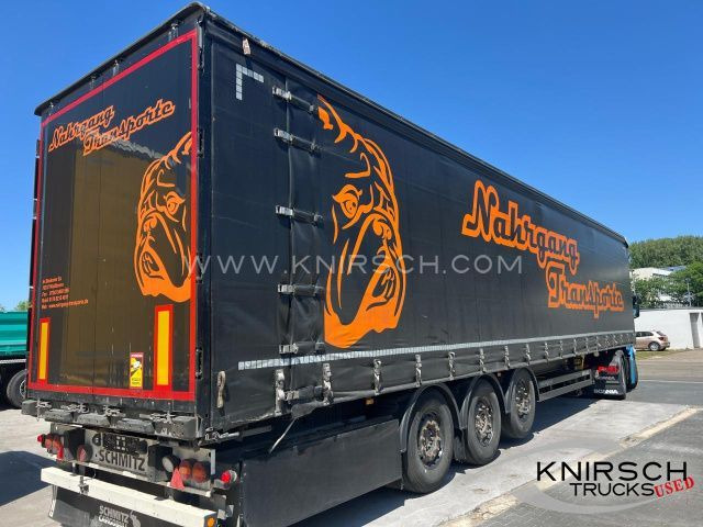 Schmitz Cargobull XL, Heckportal verbreiterbar, 1 + 3 Achselift - Plachtový návěs: obrázek 1 Schmitz Cargobull XL, Heckportal verbreiterbar, 1 + 3 Achselift - Plachtový návěs: obrázek 1