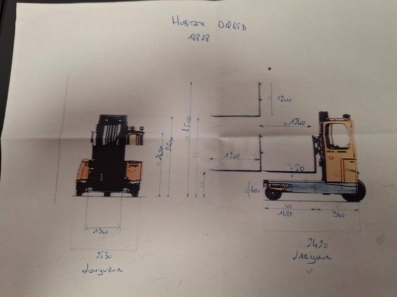 Čtyřcestný vozík Hubtex DQ45D: obrázek 17