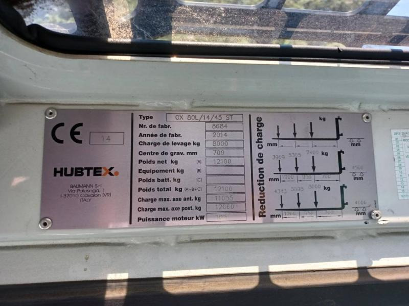 Boční vozík Hubtex GX 80L/14/45 ST: obrázek 20 Boční vozík Hubtex GX 80L/14/45 ST: obrázek 20