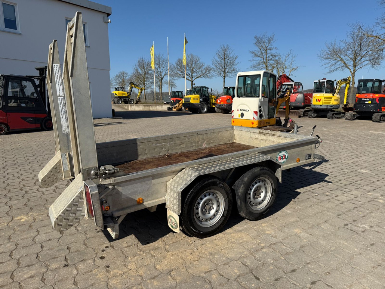 BAOS M303116, Baumaschinen Transportanhänger 3 t - Podvalníkový přívěs: obrázek 2 BAOS M303116, Baumaschinen Transportanhänger 3 t - Podvalníkový přívěs: obrázek 2