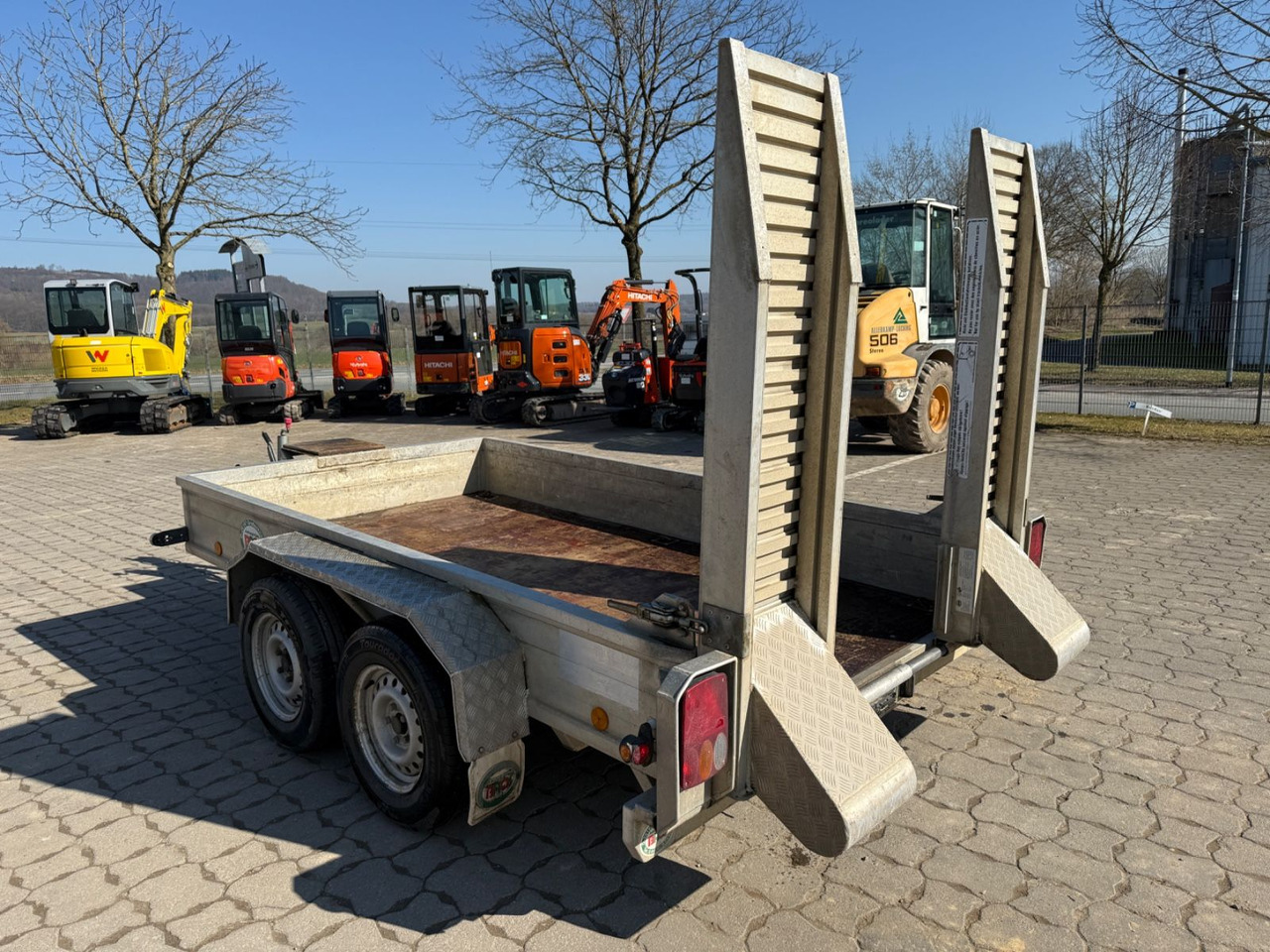BAOS M303116, Baumaschinen Transportanhänger 3 t - Podvalníkový přívěs: obrázek 3 BAOS M303116, Baumaschinen Transportanhänger 3 t - Podvalníkový přívěs: obrázek 3