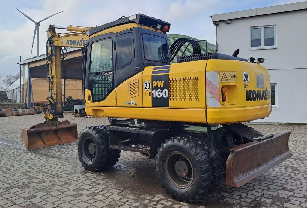Komatsu PW 160-7, Bj 07, 7050 BH, hydr. VA, MS10, GLV - Kolesové rýpadlo: obrázek 3 Komatsu PW 160-7, Bj 07, 7050 BH, hydr. VA, MS10, GLV - Kolesové rýpadlo: obrázek 3