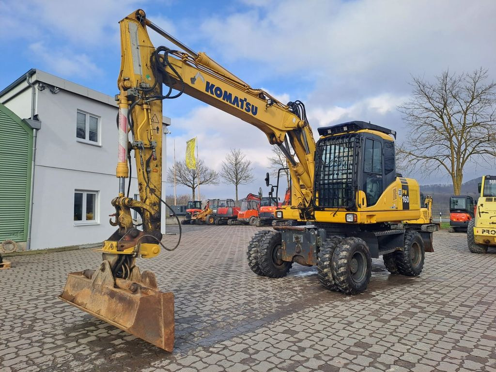 Komatsu PW 160-7, Bj 07, 7050 BH, hydr. VA, MS10, GLV - Kolesové rýpadlo: obrázek 1 Komatsu PW 160-7, Bj 07, 7050 BH, hydr. VA, MS10, GLV - Kolesové rýpadlo: obrázek 1