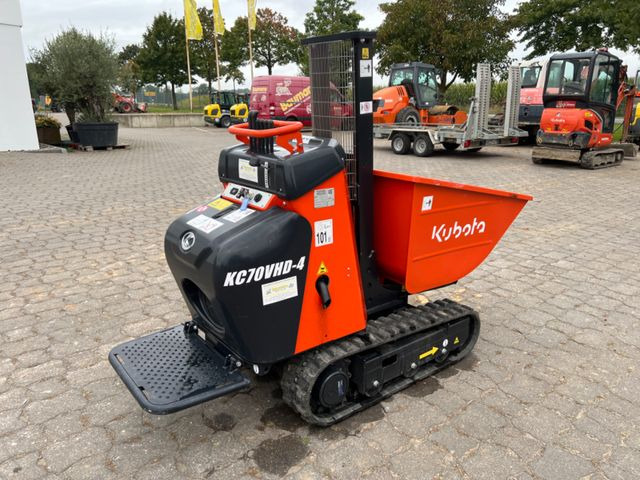 Kubota KC 70, VHD-4, mit Hochentleerung, hydr. Fahrwerk - Pásovy dampr: obrázek 3 Kubota KC 70, VHD-4, mit Hochentleerung, hydr. Fahrwerk - Pásovy dampr: obrázek 3
