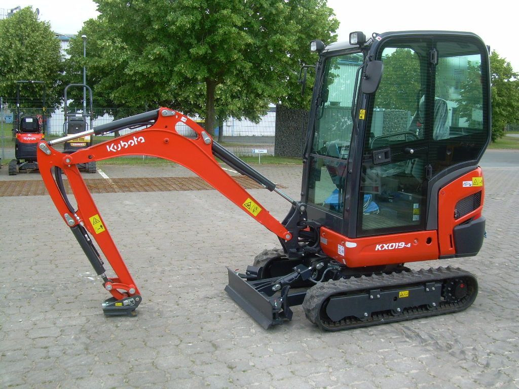 Kubota KX 019-4, BJ 23, 3 BH, Kabine, SW MS01 - Mini rýpadlo: obrázek 1 Kubota KX 019-4, BJ 23, 3 BH, Kabine, SW MS01 - Mini rýpadlo: obrázek 1