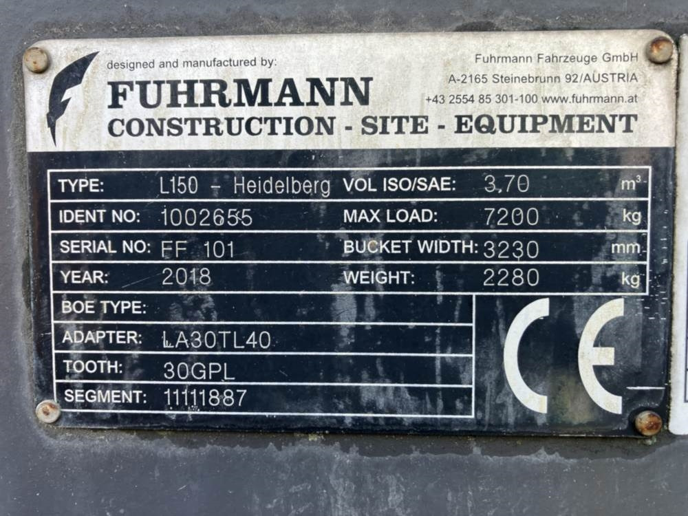 Fuhrmann Schaufeln mit Zähnen - Lžíce: obrázek 5 Fuhrmann Schaufeln mit Zähnen - Lžíce: obrázek 5