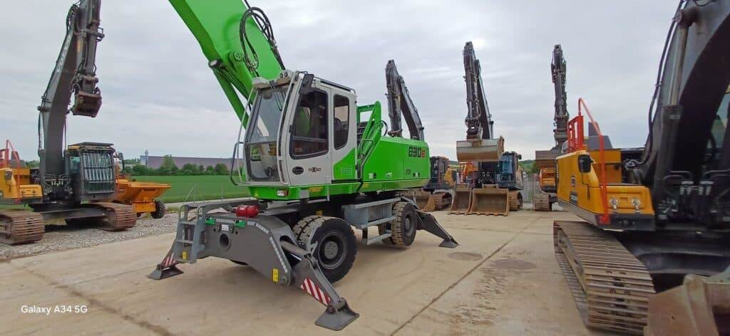 Sennebogen 830E - Překládkové rypadlo: obrázek 5 Sennebogen 830E - Překládkové rypadlo: obrázek 5