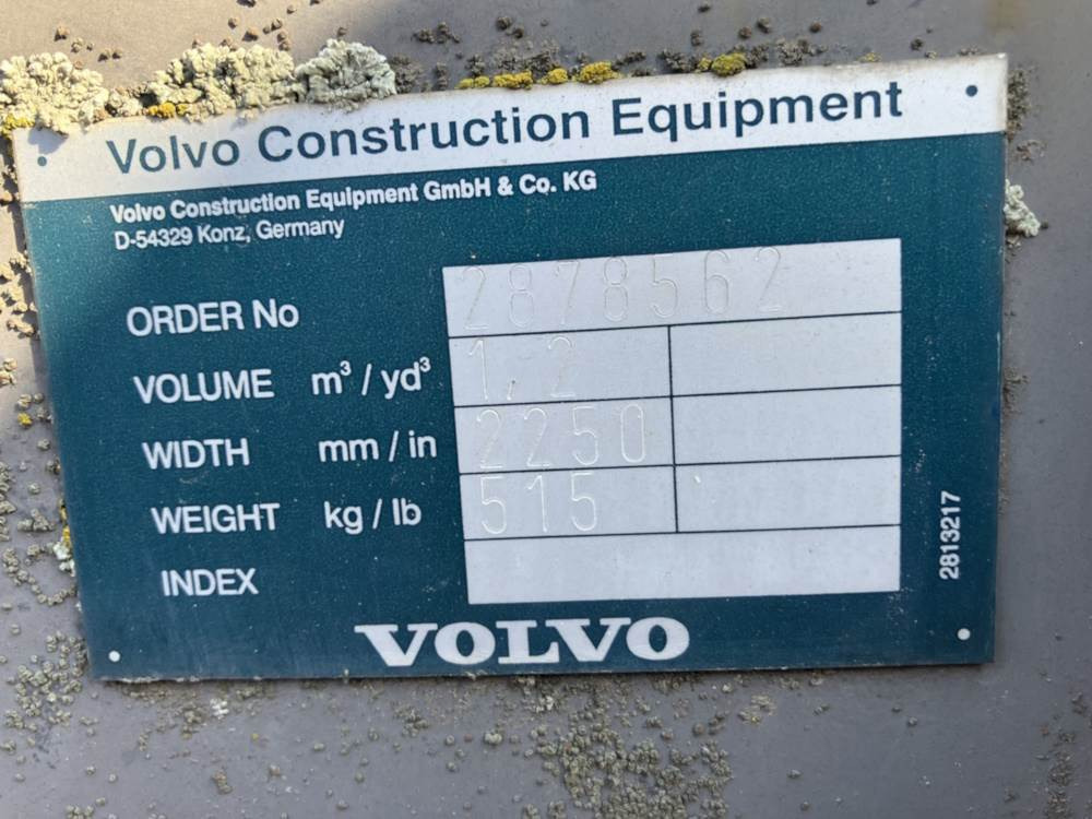 Volvo Schaufel mit Zähnen TPZ - Lžíce: obrázek 4 Volvo Schaufel mit Zähnen TPZ - Lžíce: obrázek 4