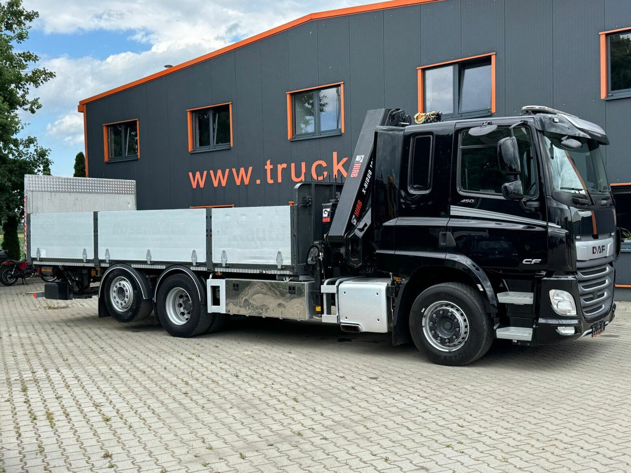 DAF CF 450 FAN 6x2 Pritsche mit Kran HIAB 188 E-6 - Nákladní automobil valníkový/ Plošinový, Auto s hydraulickou rukou: obrázek 5 DAF CF 450 FAN 6x2 Pritsche mit Kran HIAB 188 E-6 - Nákladní automobil valníkový/ Plošinový, Auto s hydraulickou rukou: obrázek 5