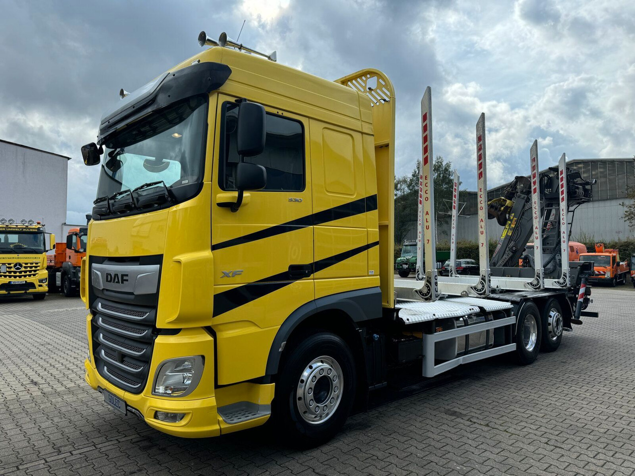 DAF XF 530 6x2 Holztransport Kran PENZ 15Z9.50 *Anh. - Lesovůz, Auto s hydraulickou rukou: obrázek 3 DAF XF 530 6x2 Holztransport Kran PENZ 15Z9.50 *Anh. - Lesovůz, Auto s hydraulickou rukou: obrázek 3