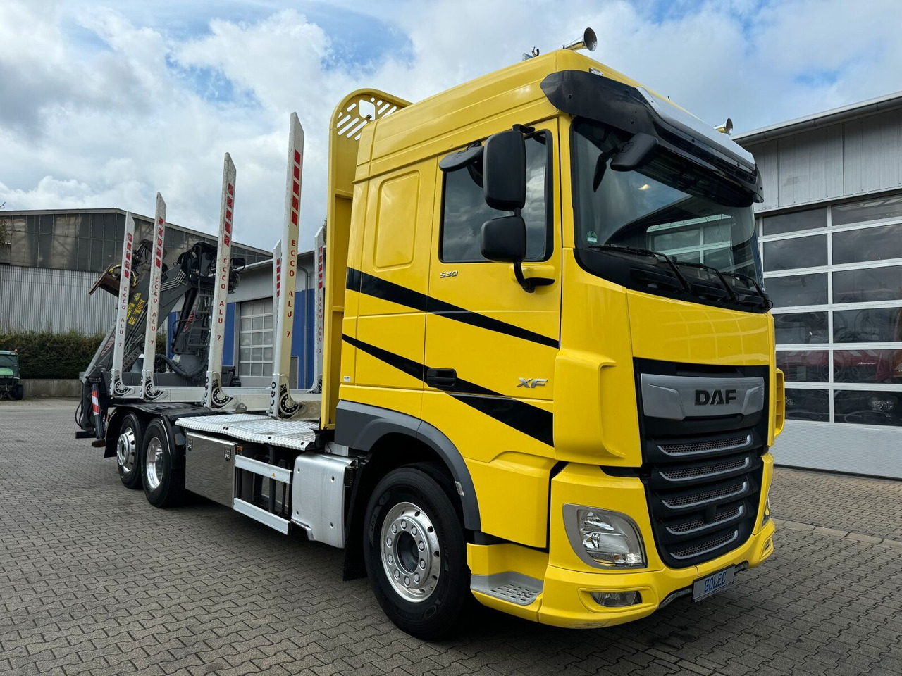 DAF XF 530 6x2 Holztransport Kran PENZ 15Z9.50 *Anh. - Lesovůz, Auto s hydraulickou rukou: obrázek 1 DAF XF 530 6x2 Holztransport Kran PENZ 15Z9.50 *Anh. - Lesovůz, Auto s hydraulickou rukou: obrázek 1