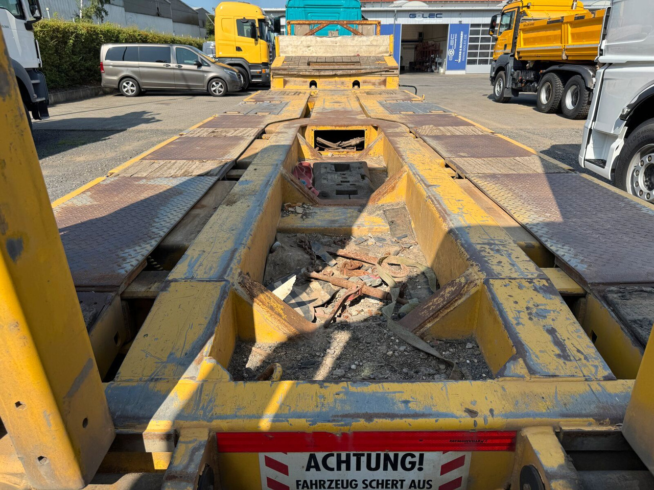 Podvalníkový návěs Faymonville F-S44-1ALN Multimax Radmulden Ausziehbar 69,8 T: obrázek 13