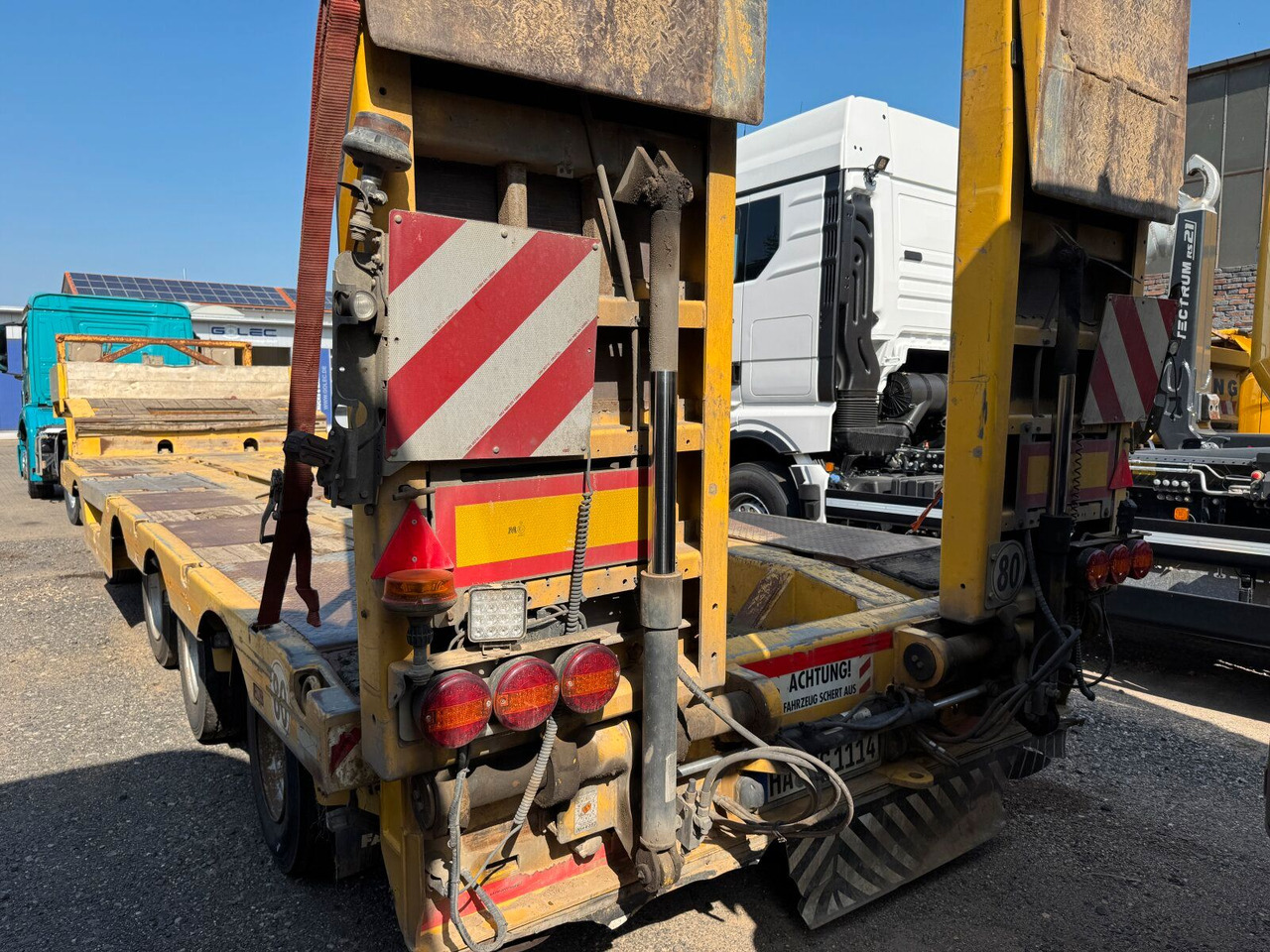 Podvalníkový návěs Faymonville F-S44-1ALN Multimax Radmulden Ausziehbar 69,8 T: obrázek 15