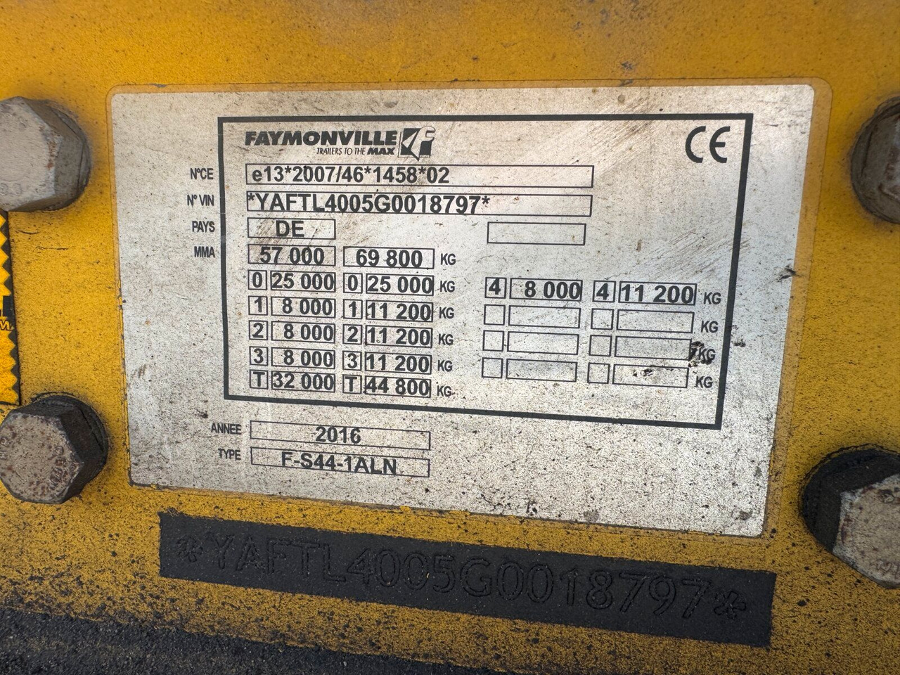 Podvalníkový návěs Faymonville F-S44-1ALN Multimax Radmulden Ausziehbar 69,8 T: obrázek 21