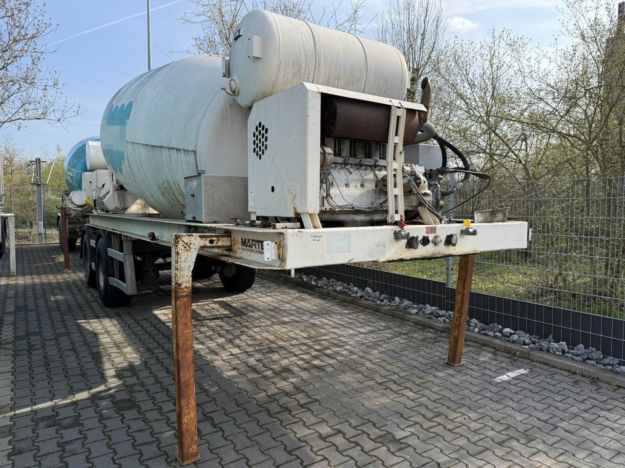 Intermix 10 m³ Betonmischer Auflieger mit Motor - Autodomíchávač: obrázek 1 Intermix 10 m³ Betonmischer Auflieger mit Motor - Autodomíchávač: obrázek 1