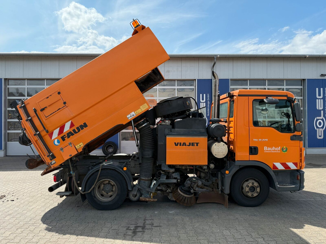 MAN 12.220 4x2 BL Kehrmaschine Viajet 5RHS - Zametací vůz: obrázek 3 MAN 12.220 4x2 BL Kehrmaschine Viajet 5RHS - Zametací vůz: obrázek 3