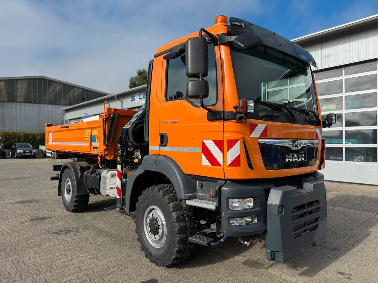 MAN TGM 13.250 4x4 Kipper Kran HIAB Winterd. - Sklápěč, Auto s hydraulickou rukou: obrázek 1 MAN TGM 13.250 4x4 Kipper Kran HIAB Winterd. - Sklápěč, Auto s hydraulickou rukou: obrázek 1