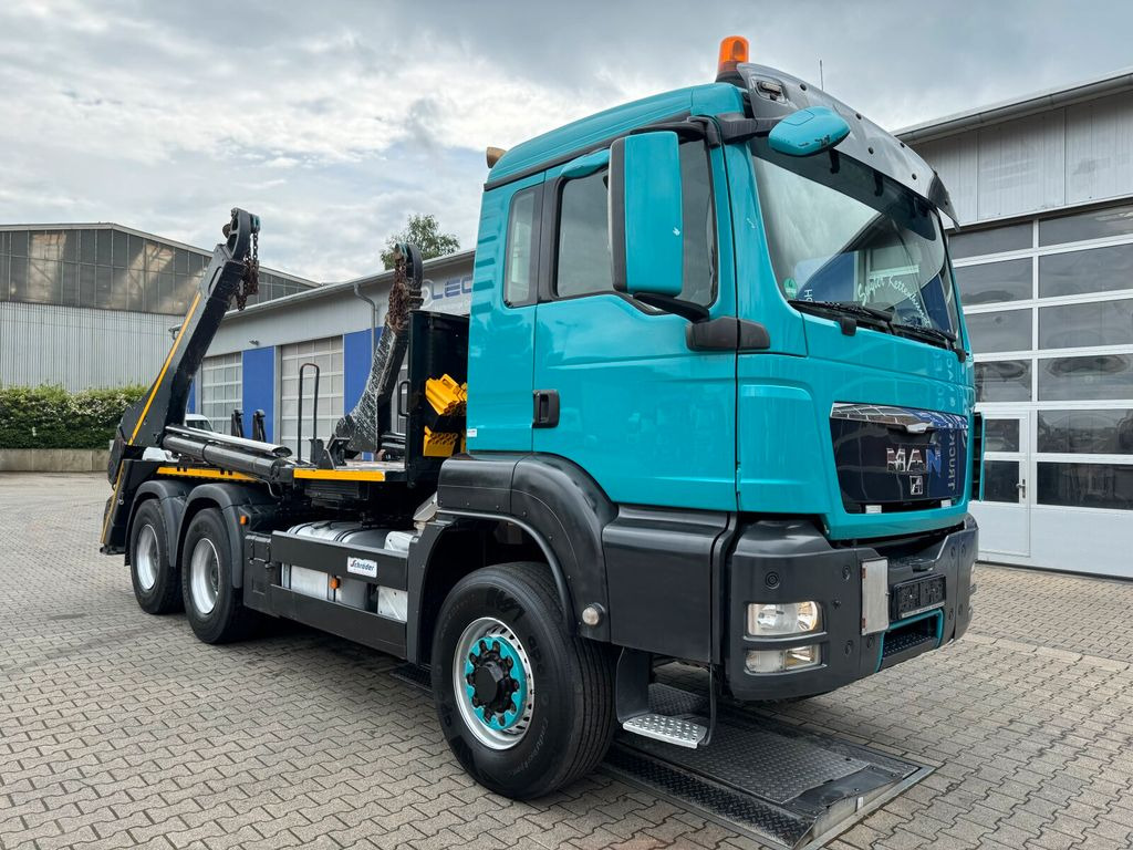 Ramenový nosič kontajnerov MAN TGS 26.360 6x6H Euro 5 Absetzkipper GERGEN JUNG: obrázek 1