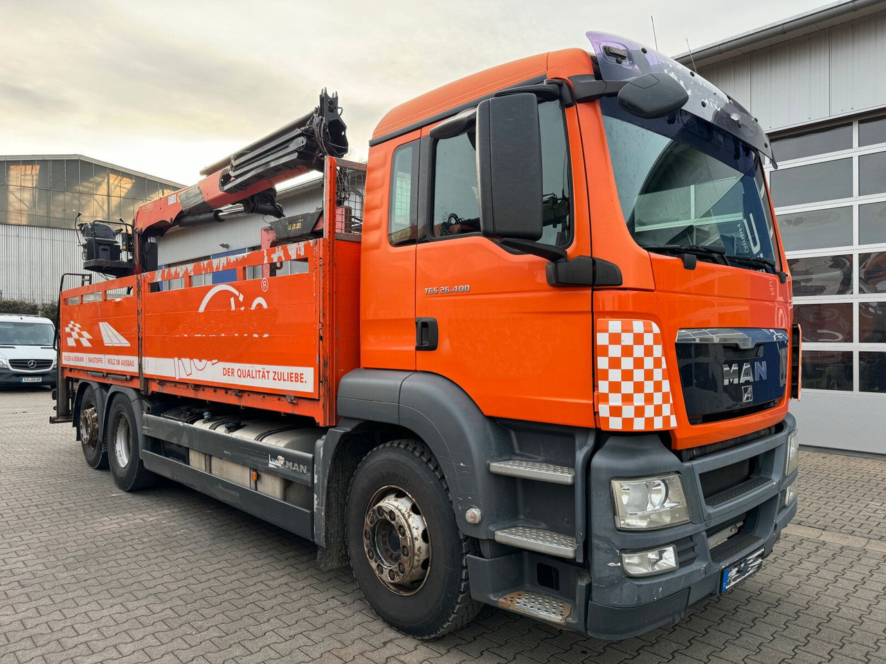 MAN TGS 26.400 6x2 Pritsche Kran Palfinger PK 18001L - Nákladní automobil valníkový/ Plošinový, Auto s hydraulickou rukou: obrázek 1 MAN TGS 26.400 6x2 Pritsche Kran Palfinger PK 18001L - Nákladní automobil valníkový/ Plošinový, Auto s hydraulickou rukou: obrázek 1