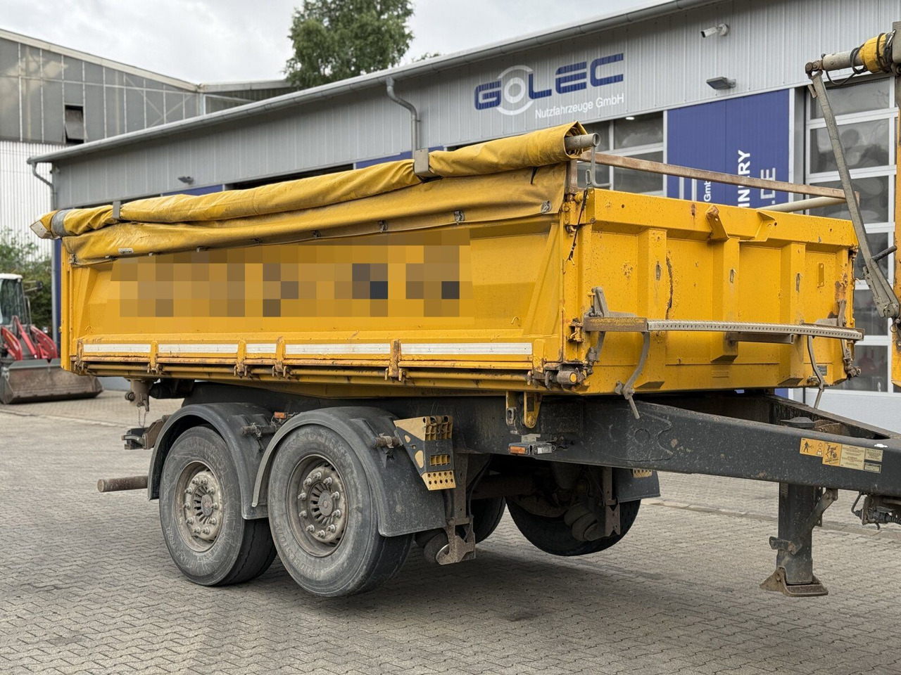 Meiller Anhänger TANDEM Dreiseitenkipper Liftachse - Sklápěcí přívěs: obrázek 1 Meiller Anhänger TANDEM Dreiseitenkipper Liftachse - Sklápěcí přívěs: obrázek 1