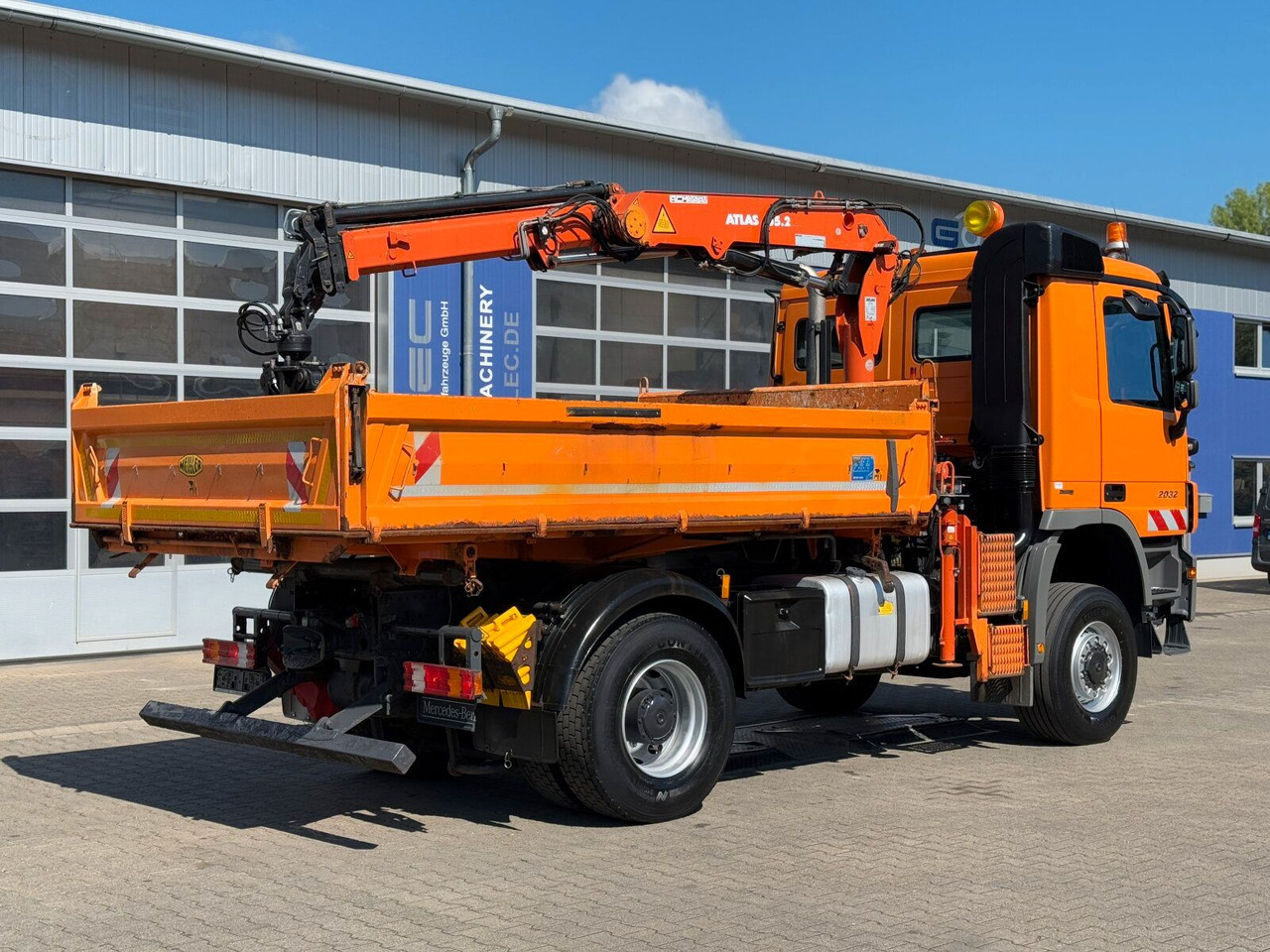 Mercedes-Benz ACTROS 2044 4x4 Kipper Kran ATLAS 65.2 A2L - Auto s hydraulickou rukou: obrázek 5 Mercedes-Benz ACTROS 2044 4x4 Kipper Kran ATLAS 65.2 A2L - Auto s hydraulickou rukou: obrázek 5