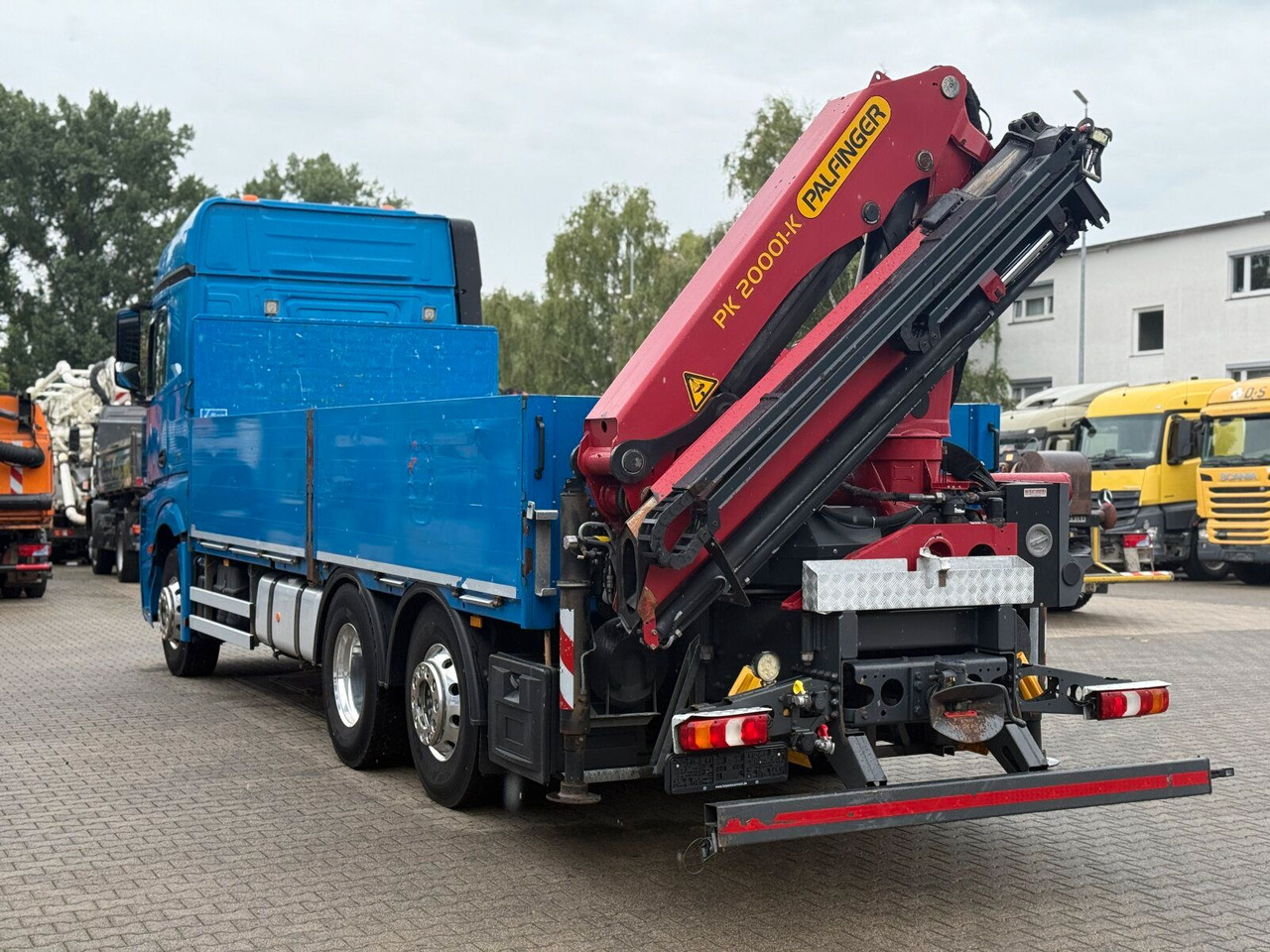 Mercedes-Benz ACTROS 2545 6x2 Pritsche Kran Palfinger PK20001K - Nákladní automobil valníkový/ Plošinový, Auto s hydraulickou rukou: obrázek 5 Mercedes-Benz ACTROS 2545 6x2 Pritsche Kran Palfinger PK20001K - Nákladní automobil valníkový/ Plošinový, Auto s hydraulickou rukou: obrázek 5
