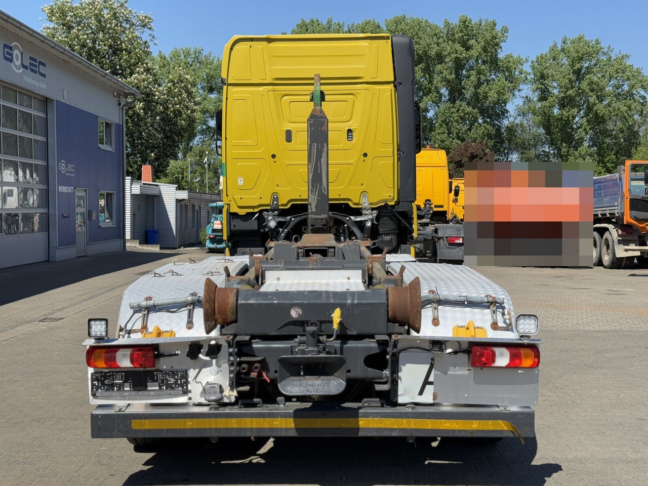 Mercedes-Benz ACTROS 2558 6x2 Abrollkipper *Lenkachse Retarder - Hákový nosič kontejnerů: obrázek 4 Mercedes-Benz ACTROS 2558 6x2 Abrollkipper *Lenkachse Retarder - Hákový nosič kontejnerů: obrázek 4